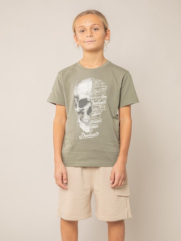 T-Shirt 'Vegas' Deeluxe en vert : devant