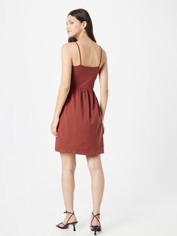 ONLY Summer Dress 'AMBER' in Brown