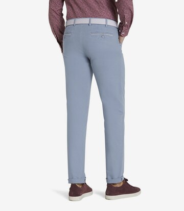 MEYER Slimfit Chino 'Chicago' in Blauw