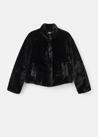 MANGO TEEN Winter Jacket in Black