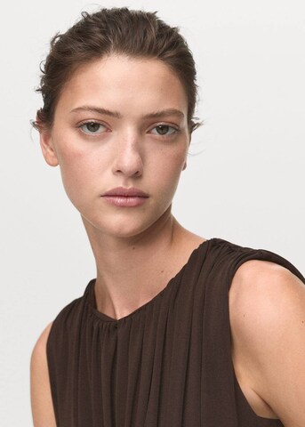 MANGO Kleid 'Dino' in Braun