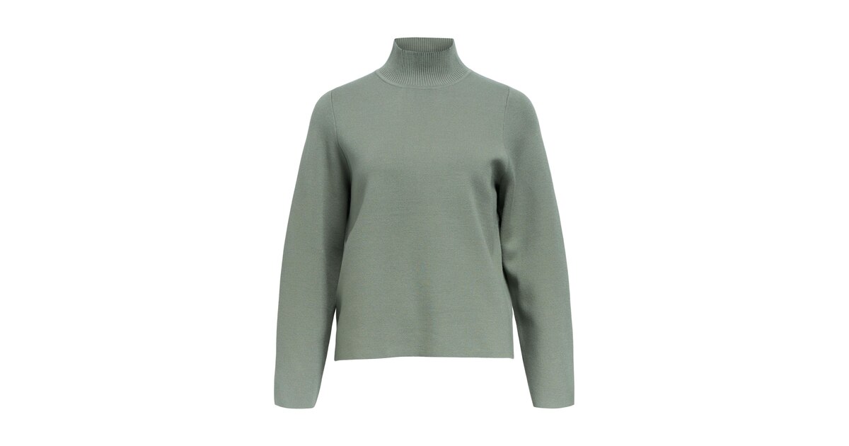 Objreynard Ls Lo Contrast Pullover Div, zwart, M Objreynard Ls Lo Contrast Pullover Div, zwart, M