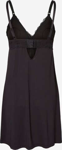 MAMALICIOUS Regular Nightgown 'Sidsel' in Black