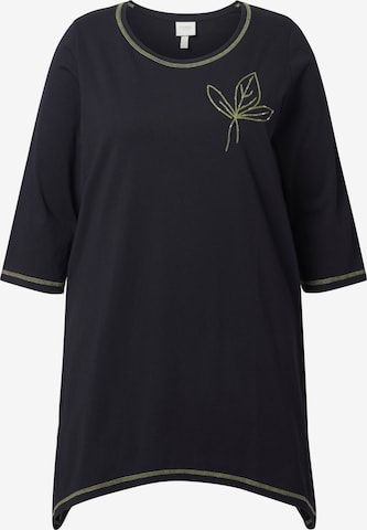 Ulla Popken Shirt in Black: front