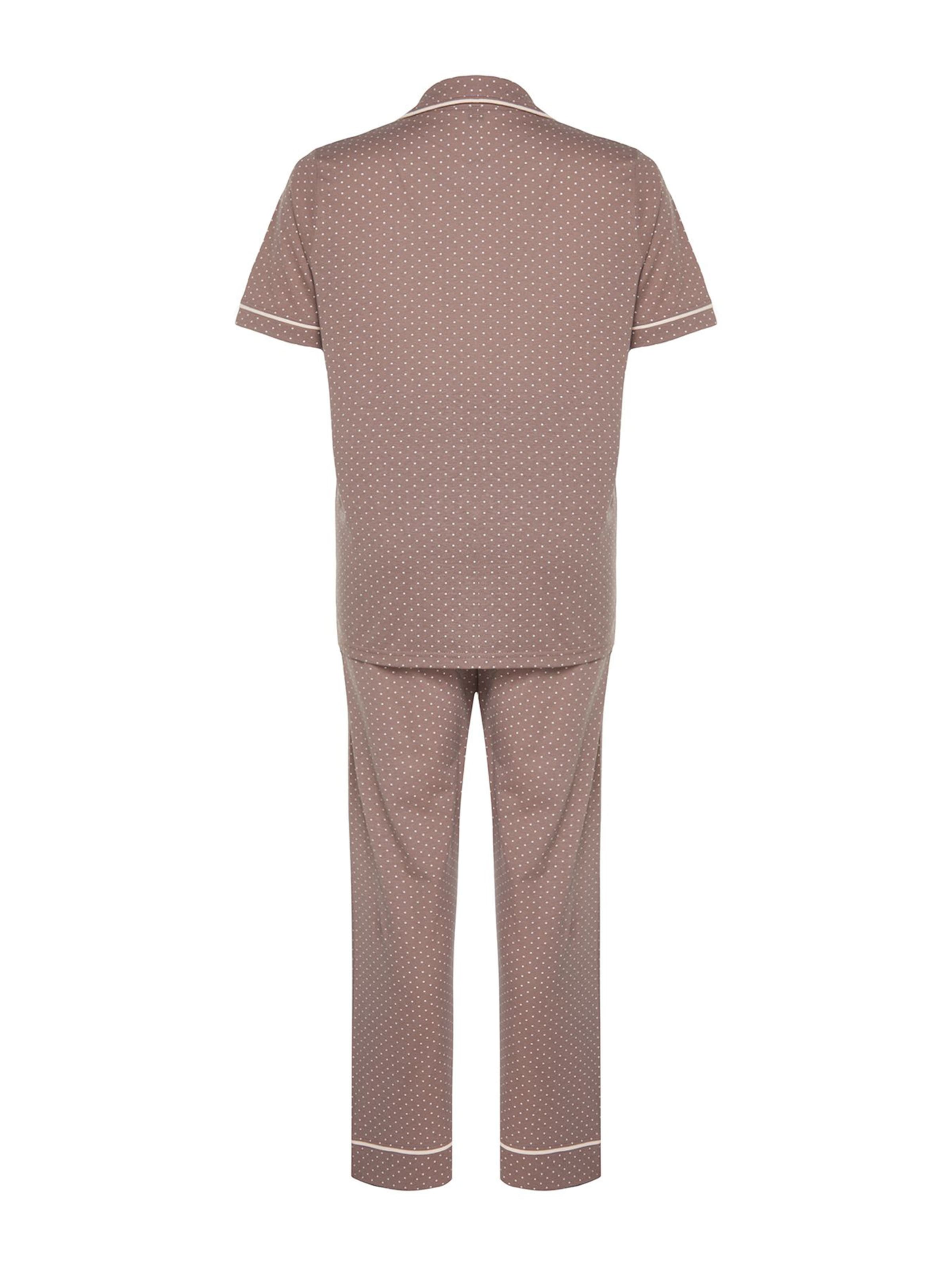 Trendyol Curve Pyžamo - Hnedá