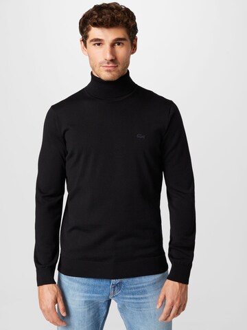 Pull-over LACOSTE en noir : devant