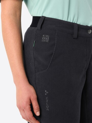 VAUDE Regular Outdoorbroek 'Loamer' in Zwart