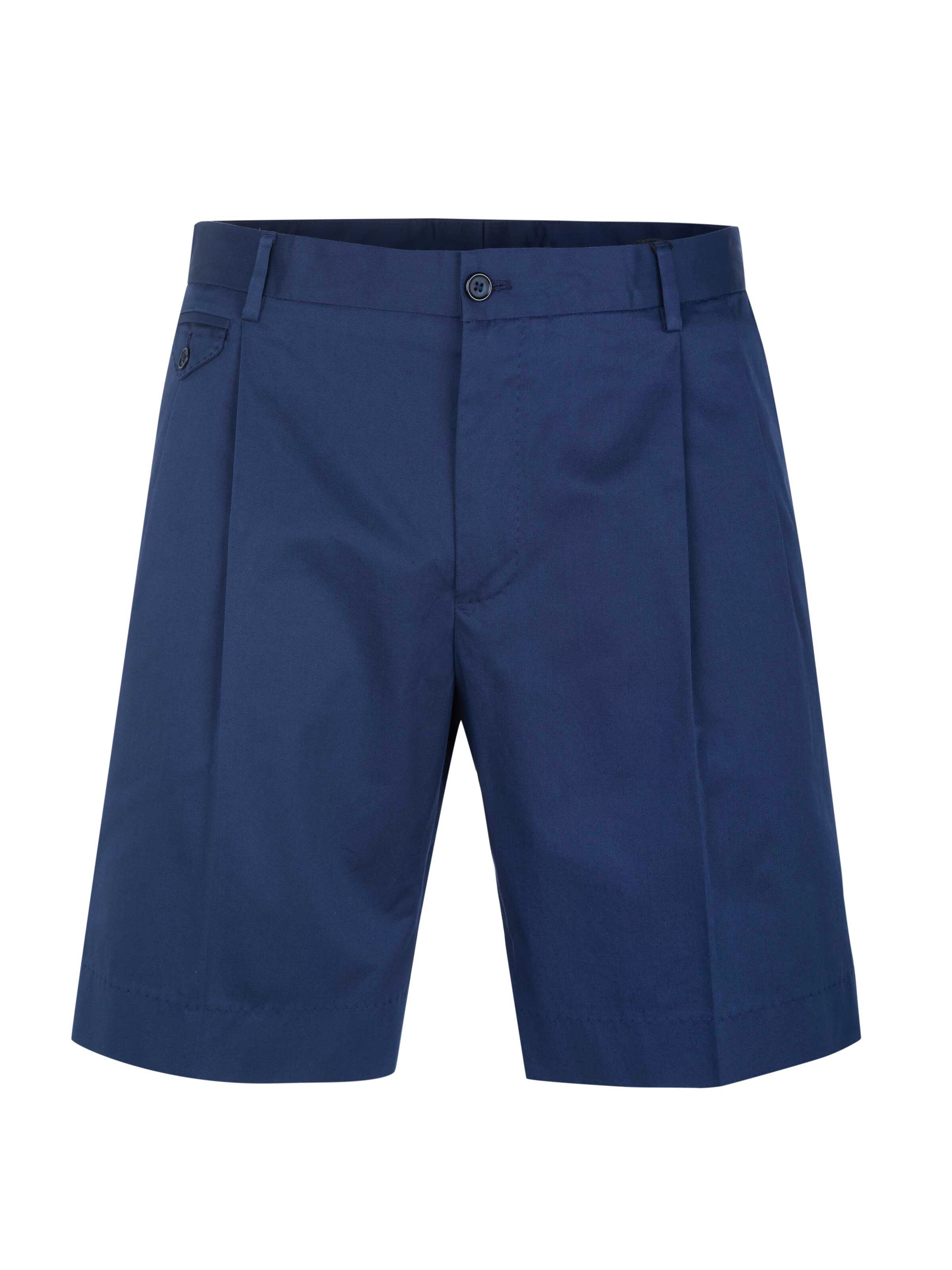 DOLCE & GABBANA Regular Trousers 'Dolce & Gabbana Shorts' in Blue: front
