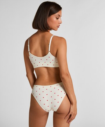 Hunkemöller T-shirt Bra 'Dianne' in White