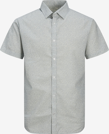 JACK & JONES Slim fit Button Up Shirt 'SUMMER' in Blue: front