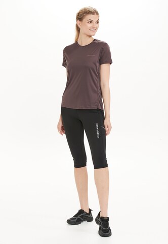 ENDURANCE Slim fit Sports trousers 'Energy' in Black