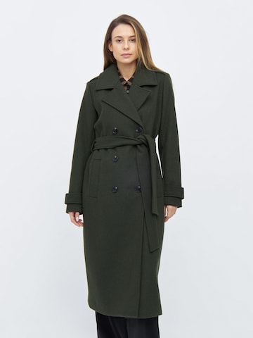 modström Between-Seasons Coat in Green: front