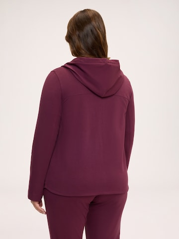 Veste de survêtement Fiorella Rubino en rouge