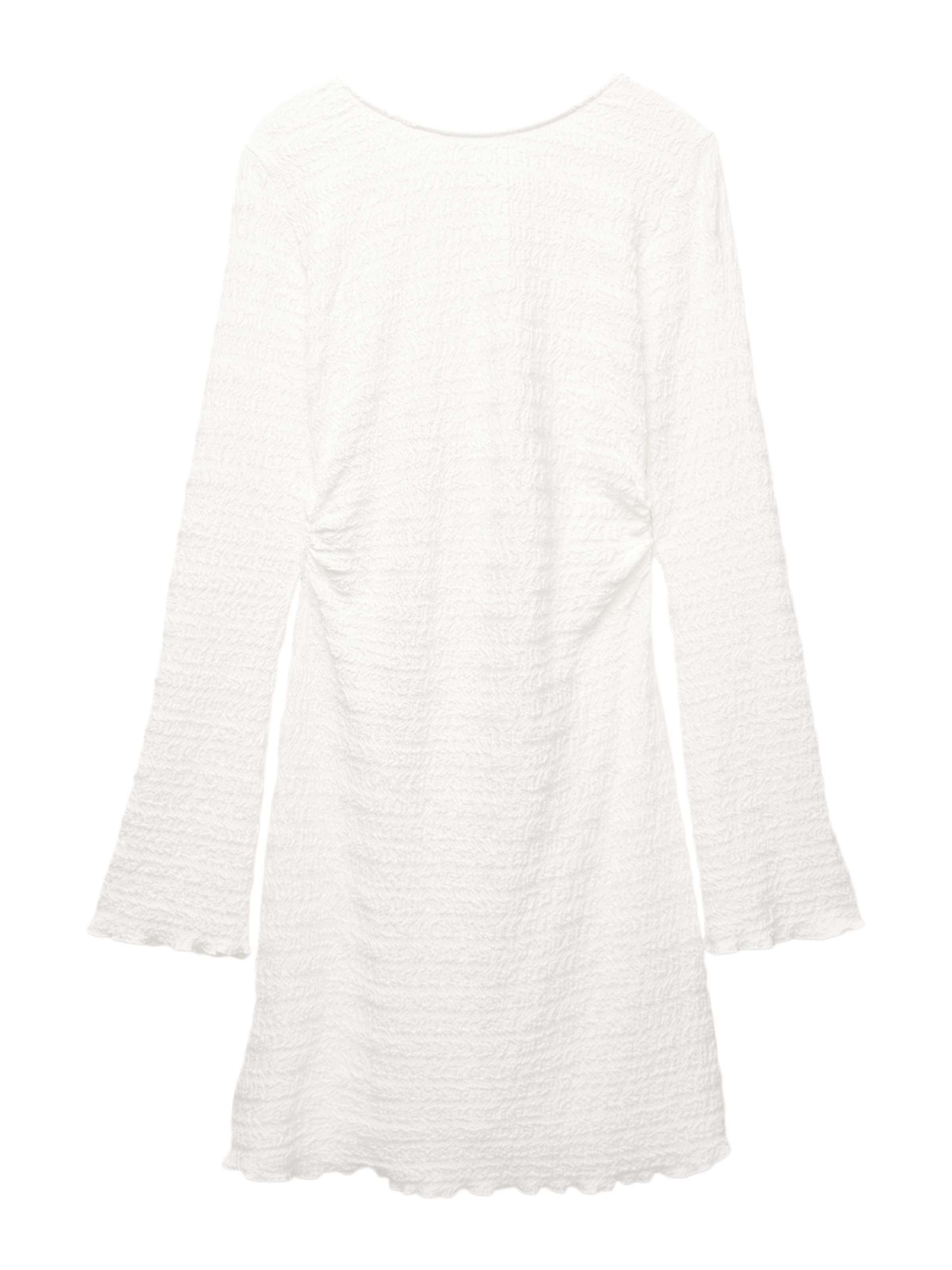 Pull&Bear Dress in White: front