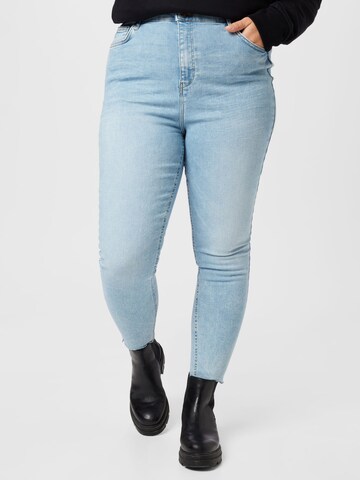 River Island Plus Skinny Jeans in Blue: front