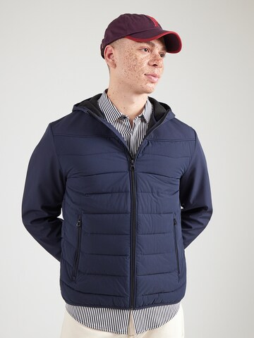 Veste mi-saison LERROS en bleu : devant