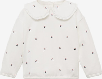 MANGO KIDS Sweatshirt 'MEDELLIN' in White: front