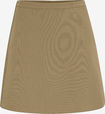SOAKED IN LUXURY Skirt 'Corinne' in Beige: front