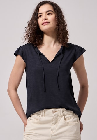 Street One Studio Shirt in Blau: Vorderseite