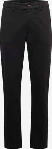 BOSS Slimfit Chino kalhoty – černá: přední strana