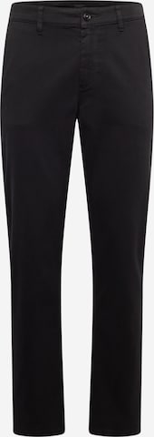 BOSS Orange Chino trousers in Black: front