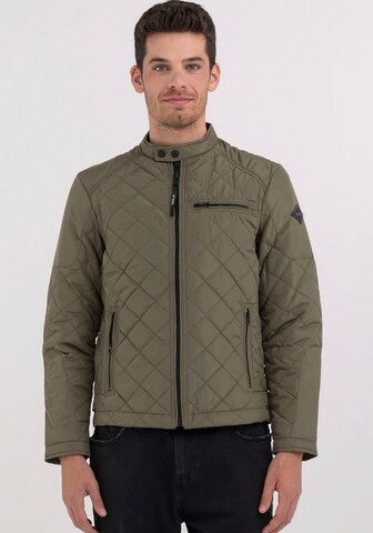 REPLAY Between-season jacket in Green: front