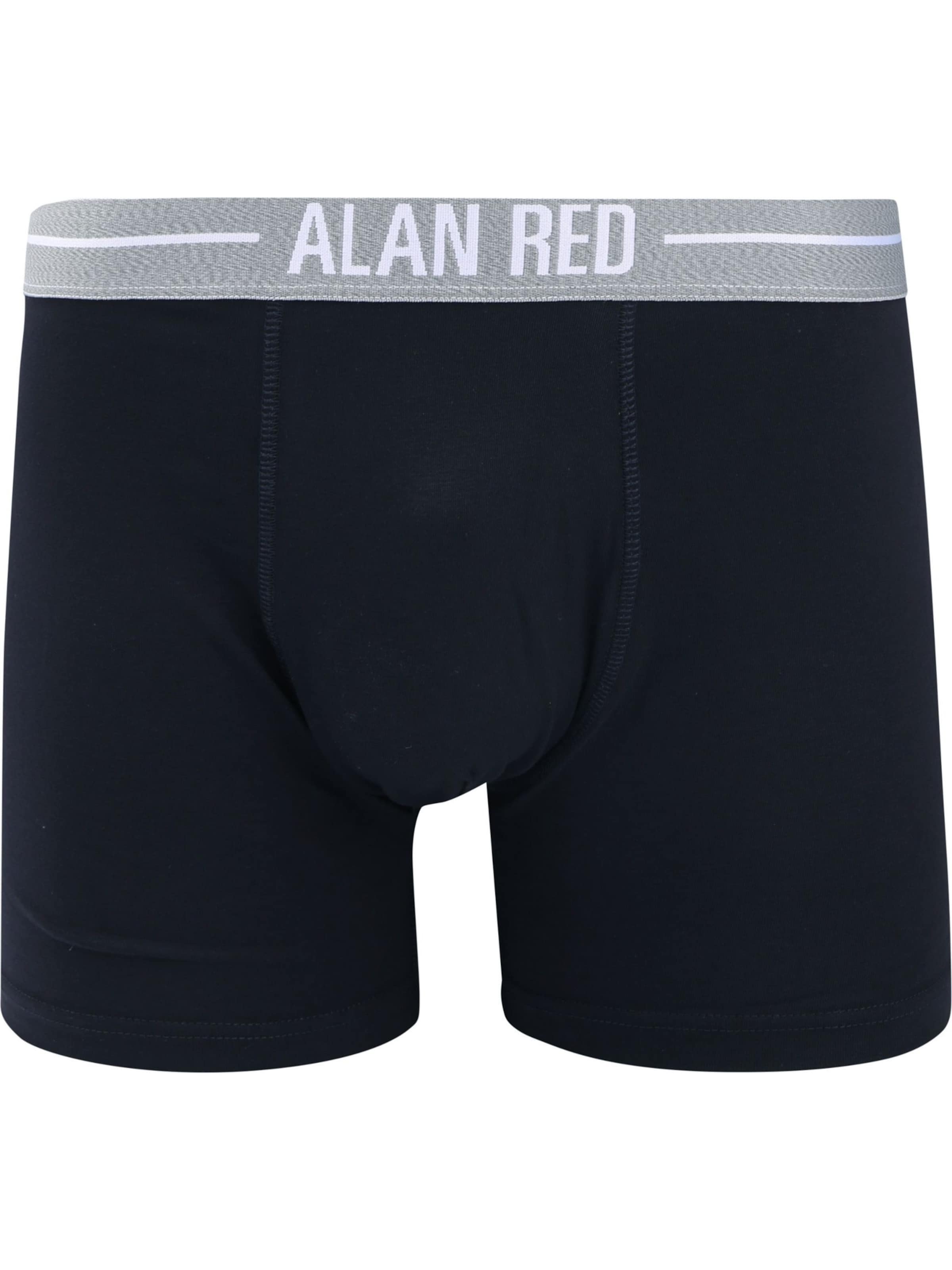 Boxers alan red en bleu
