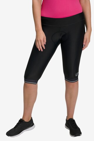 Ulla Popken Skinny Leggings in Black: front