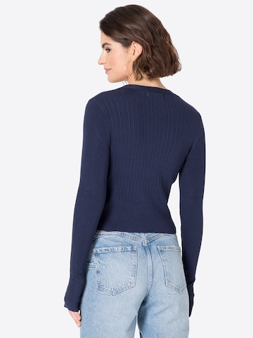 Cardigan Warehouse en bleu