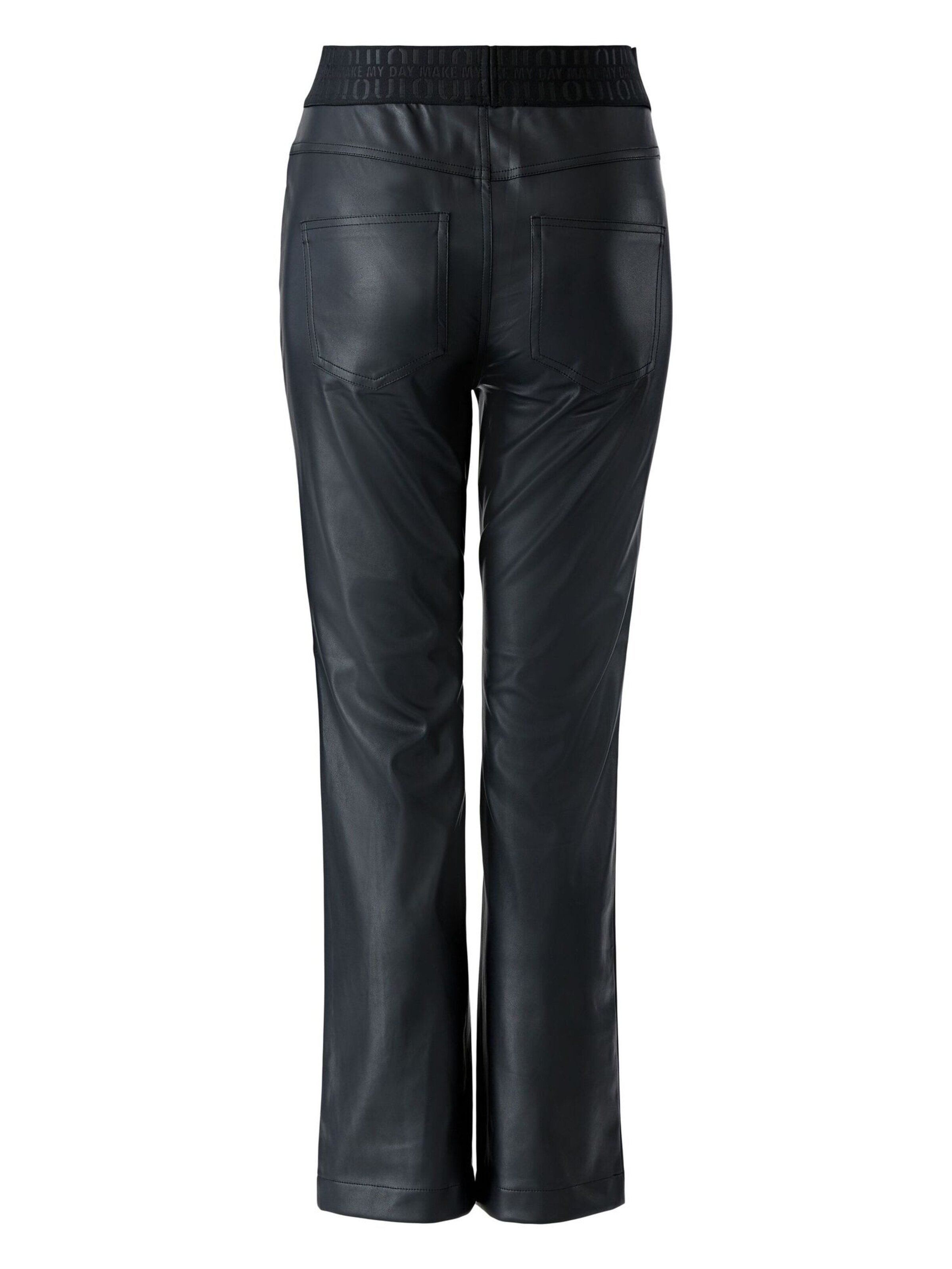 OUI Slim fit Pants in Black