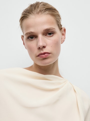 MANGO Blouse 'LUCIA' in Beige