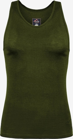 normani Undershirt 'Quilpie' in Green: front
