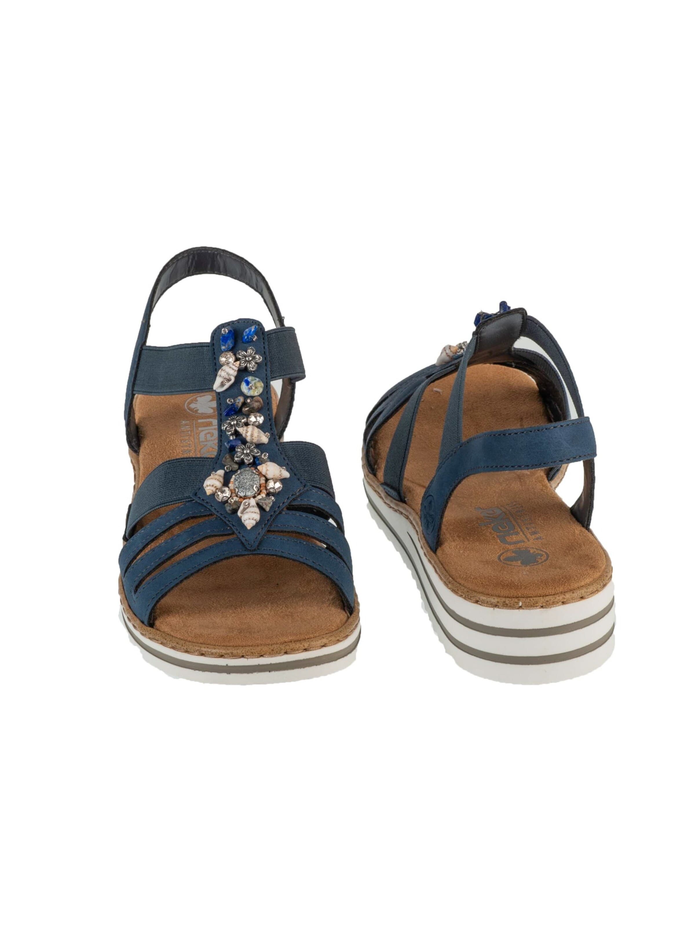 Sandales Rieker en bleu