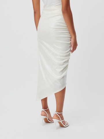 LeGer by Lena Gercke - Falda 'Meline' en blanco