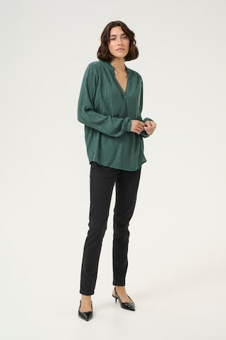 Kaffe Bluse 'Flounce' in Grün
