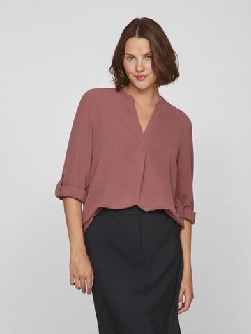 VILA Bluse in Braun: Vorderseite