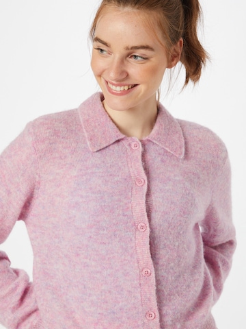 Soft Rebels Knit Cardigan in Pink
