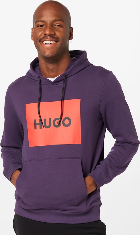 HUGO Sweatshirt 'Duratschi' in Pflaume RN7671