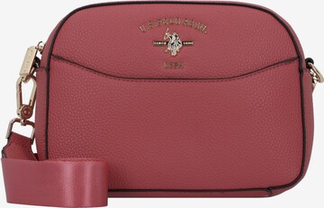 U.S. POLO ASSN. Schoudertas 'Stanford' in Rood: voorkant