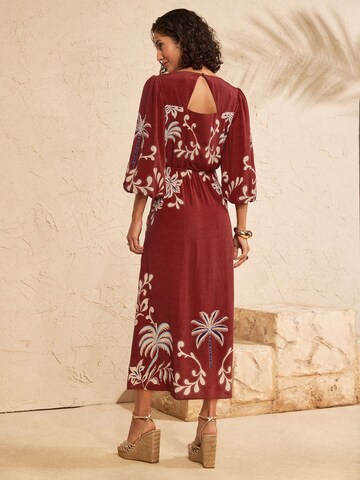 love & roses Kleid in Braun