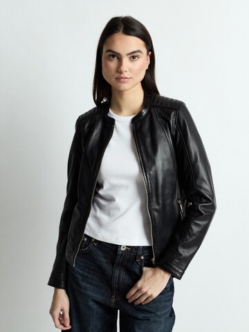 Veste mi-saison JCC en noir : devant