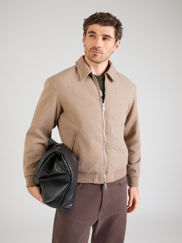 JACK & JONES Between-Season Jacket in Grey: front