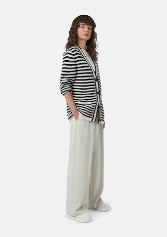 Cardigan comma casual identity en bleu