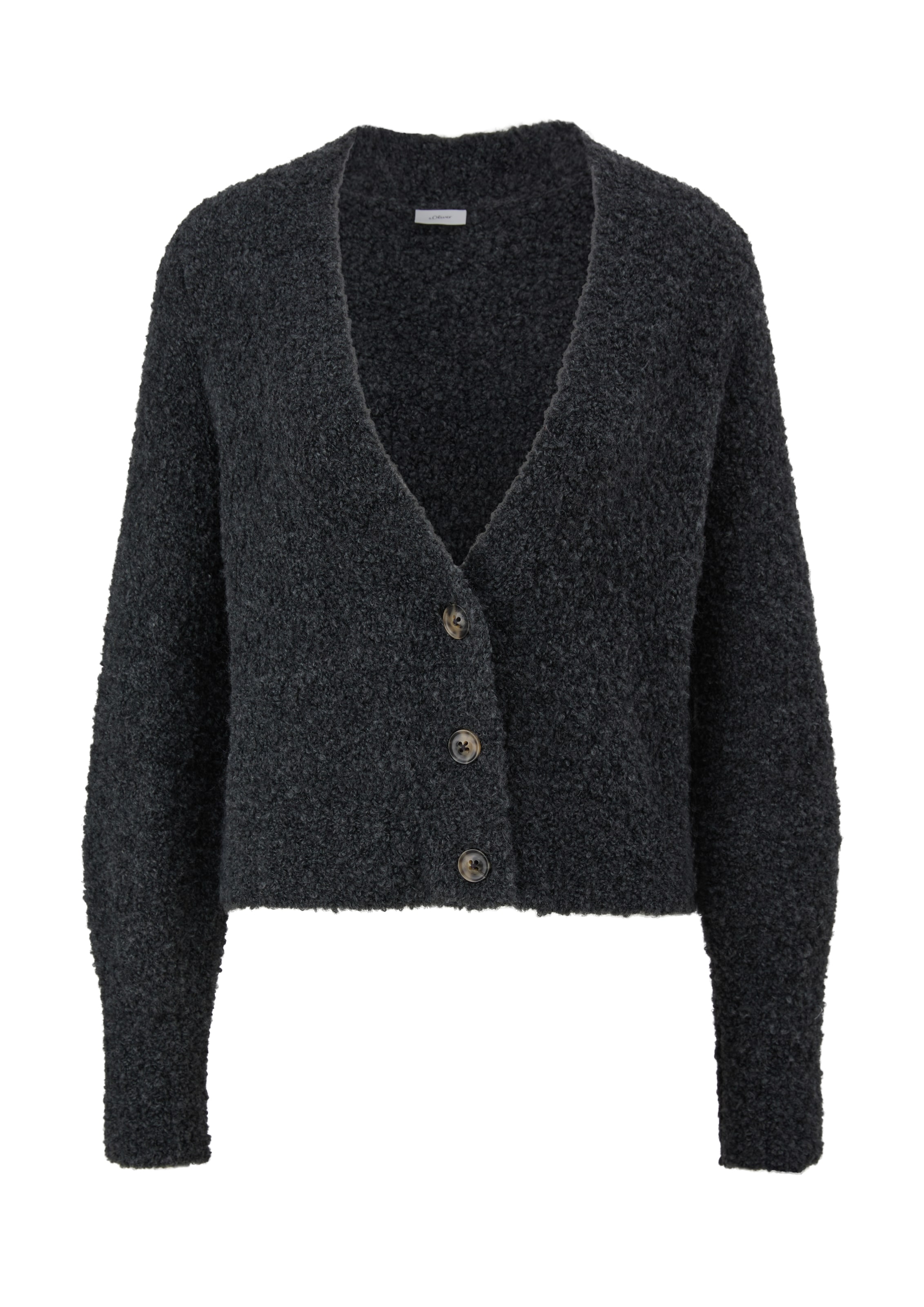 Cardigan s.Oliver BLACK LABEL en noir : devant