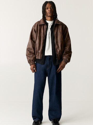 Pull&Bear Tussenjas in Bruin