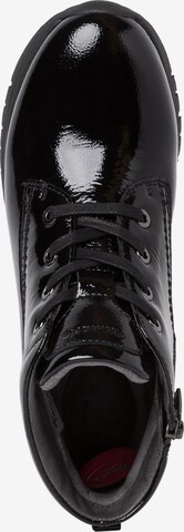 Tamaris Comfort Lace-Up Ankle Boots in Black