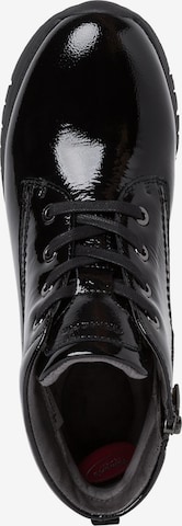 Tamaris Comfort Lace-Up Ankle Boots in Black