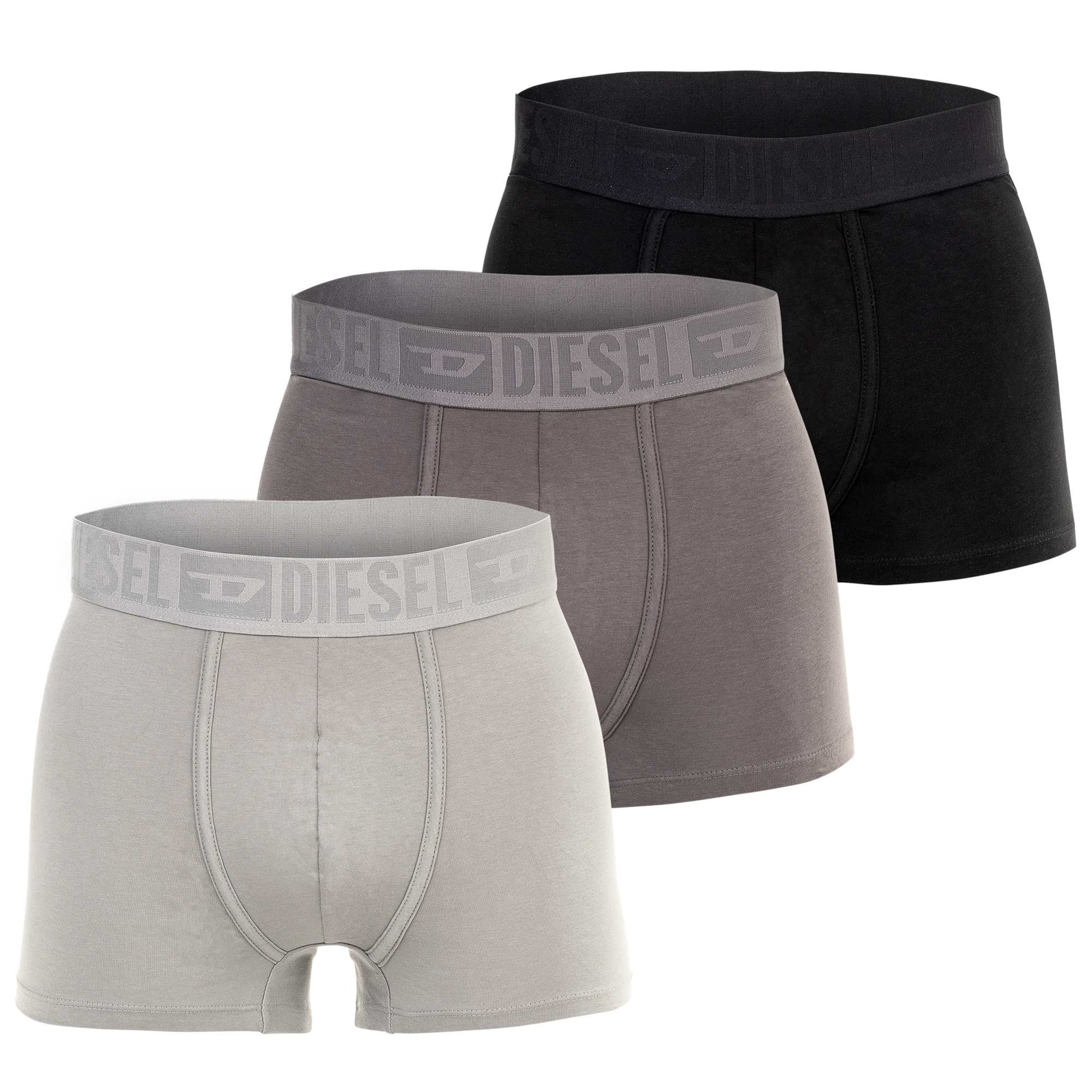 DIESEL Boxer shorts in L in Graphite / Light grey / Black, Item view