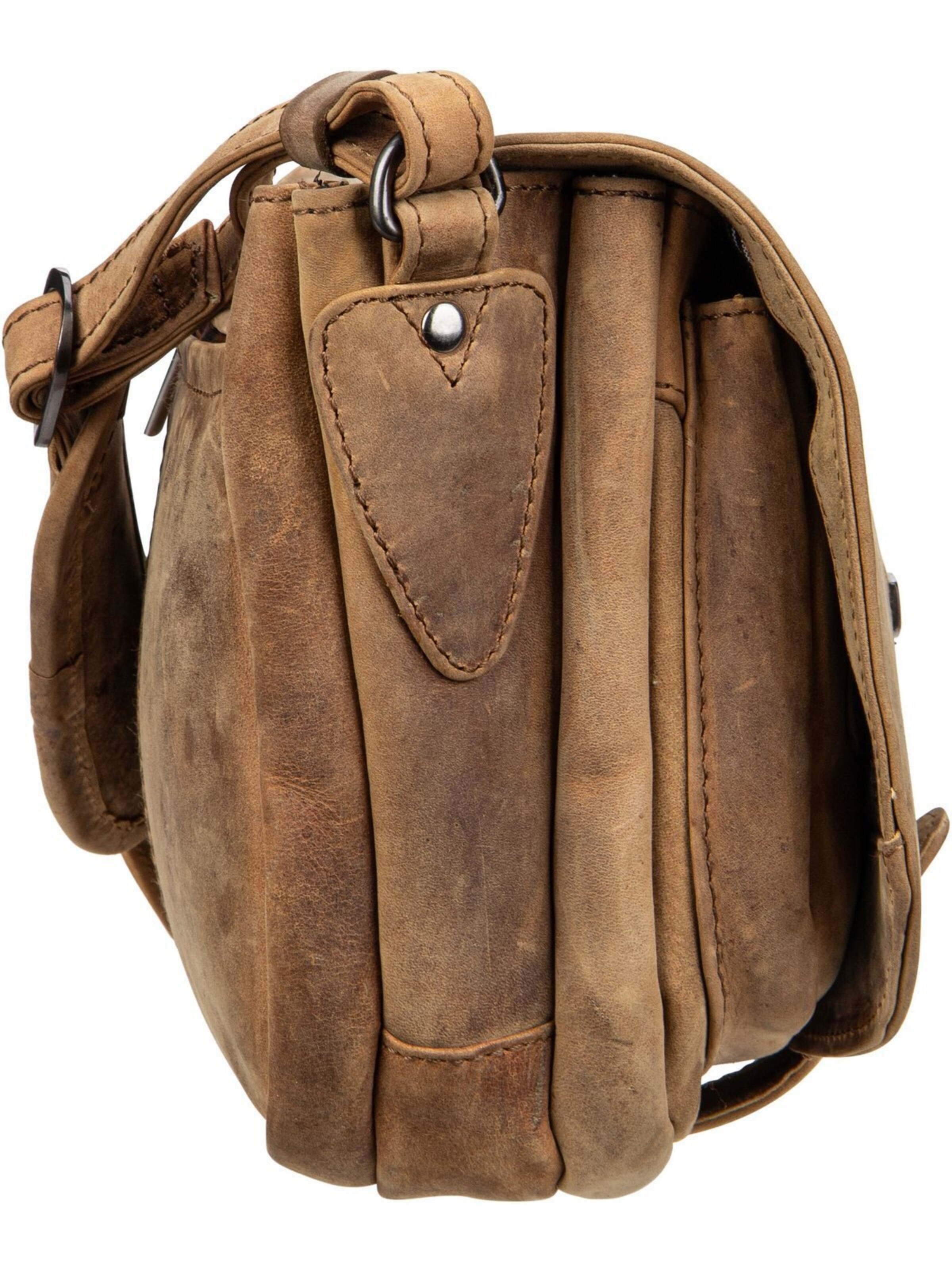 Harold's Schoudertas 'Antico' in Bruin