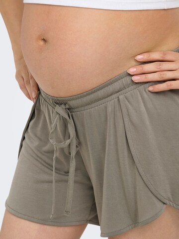 Only Maternity - regular Pantalón 'OLMHannah' en verde